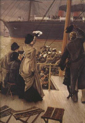 James Tissot Goodbye-On The Mersey (nn01) France oil painting art